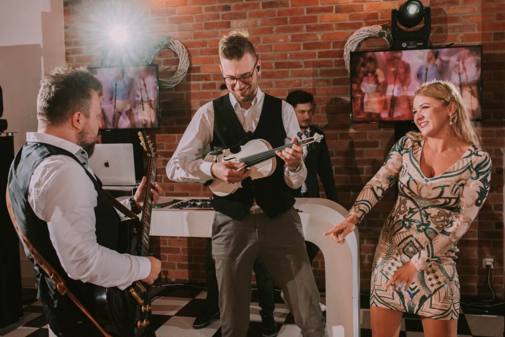 skrzypek i gitara na wesele