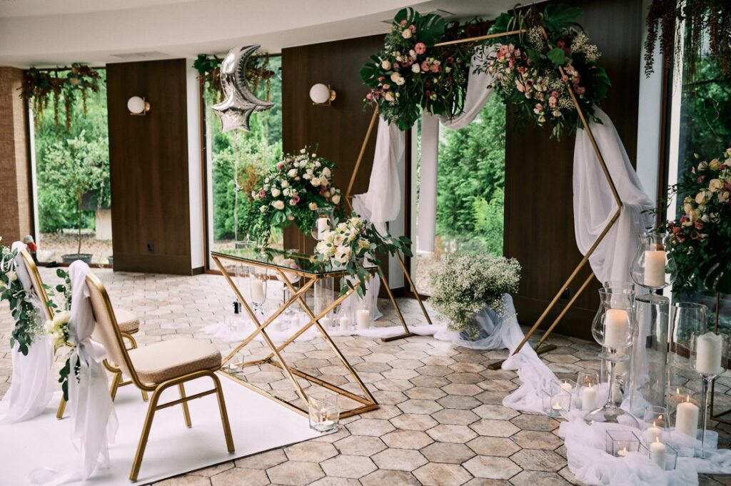 lesne patio wesele